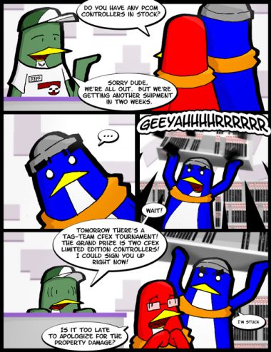 Blue needs a CHILL PILL