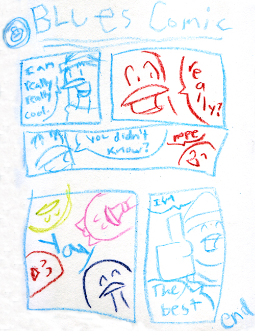 Blues Comic