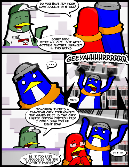 Blue needs a CHILL PILL