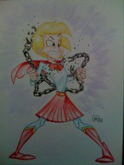 Supergirl breaks loose!